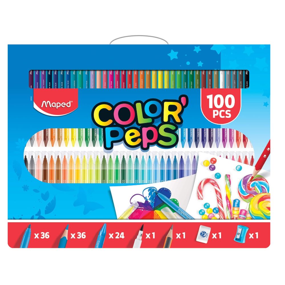 Maped Caja ColorPeps Star De 100 Colores