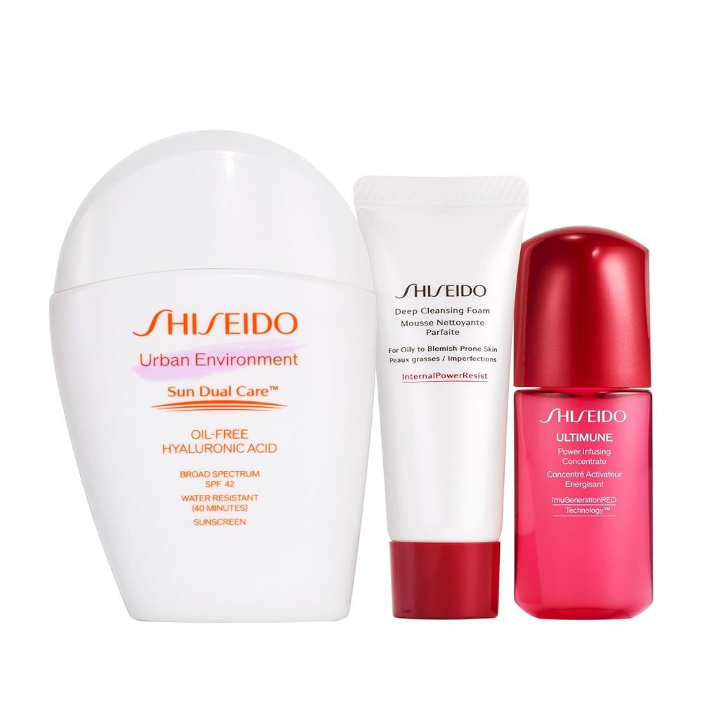 Shiseido Ginza Tokyo Daily Suncare & Skincare Essentials 50ml + 15ml + 10ml