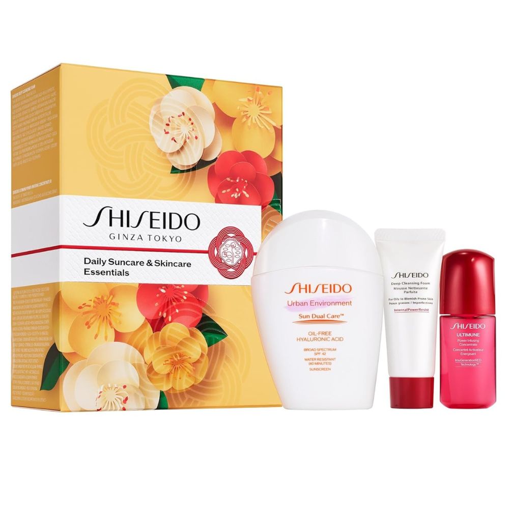 Shiseido Ginza Tokyo Daily Suncare & Skincare Essentials 50ml + 15ml + 10ml