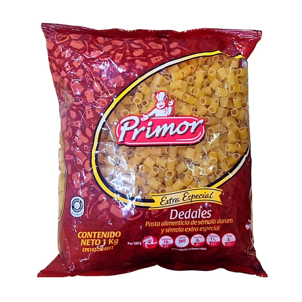 Pasta Primor Dedales Extra Especial 1 kg