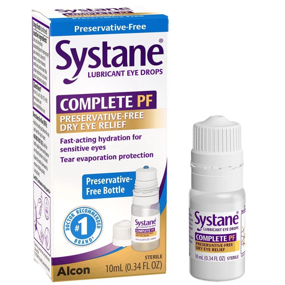 Systane Complete PF Lubricant Eye Drops Complete 10ml