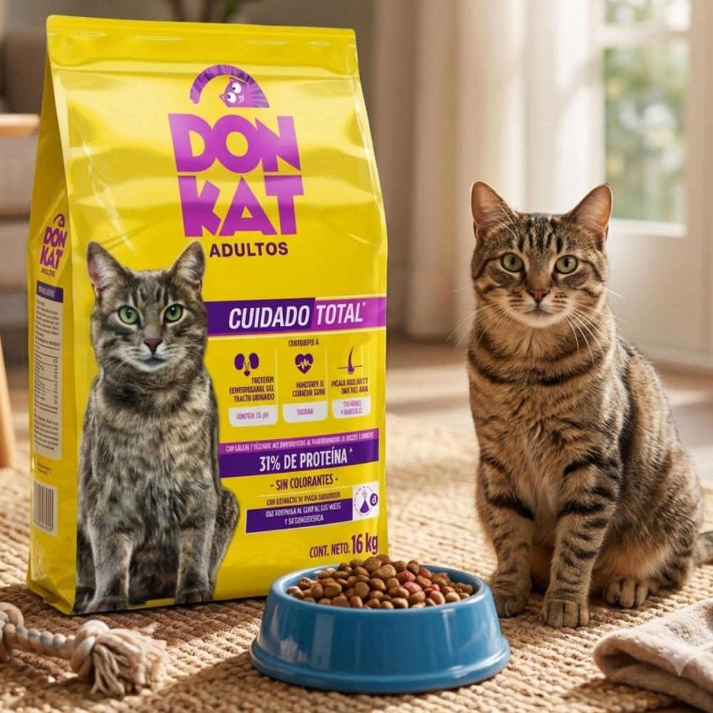 DON KAT comida para gato adulto Formula completa y balanceada 16 Kg