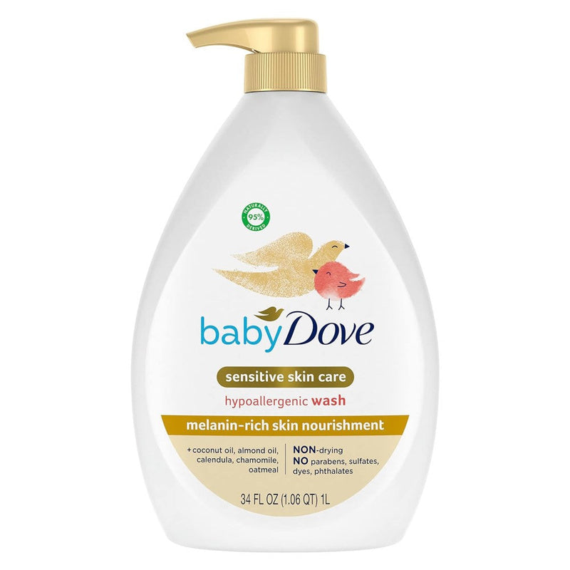 Dove Baby Crema Sensitive Hypoallergenic Melanin 384ml