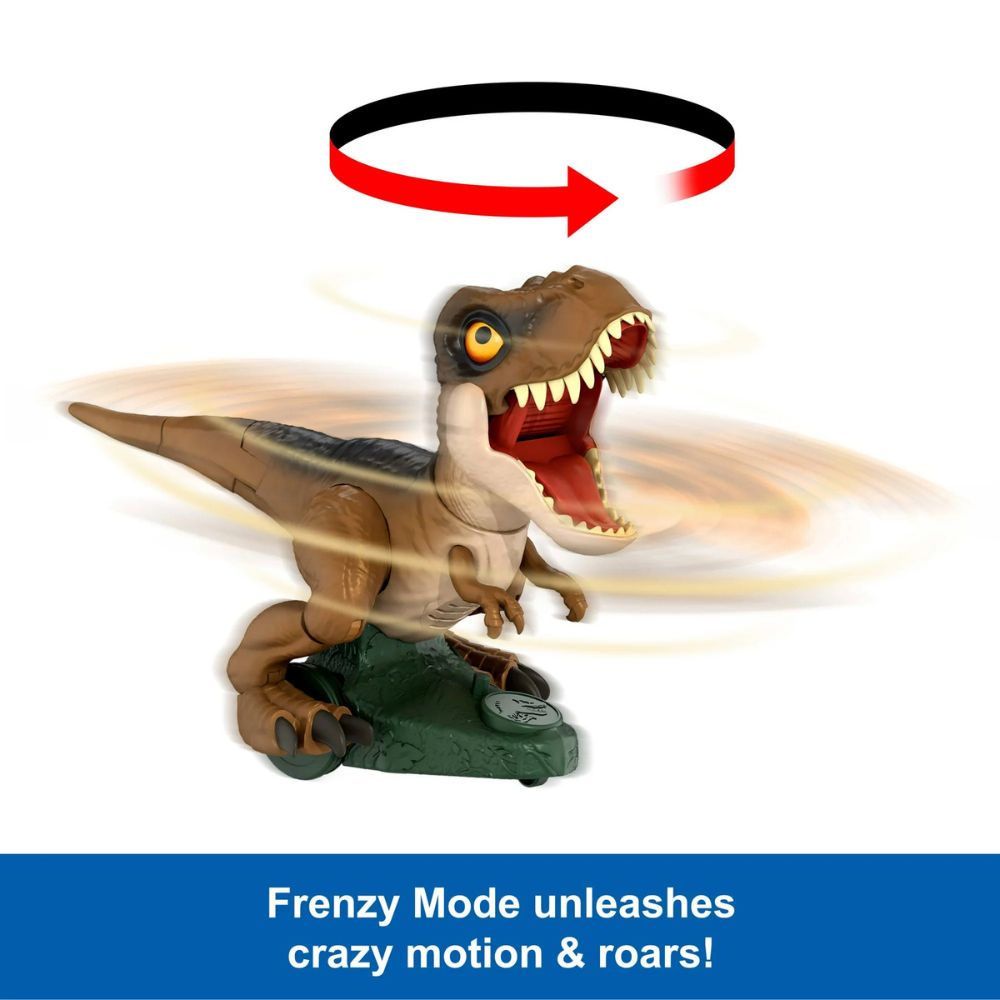 Jurassic World Dinosaurio a Control Remoto T-Rex Roarin' Frenzy