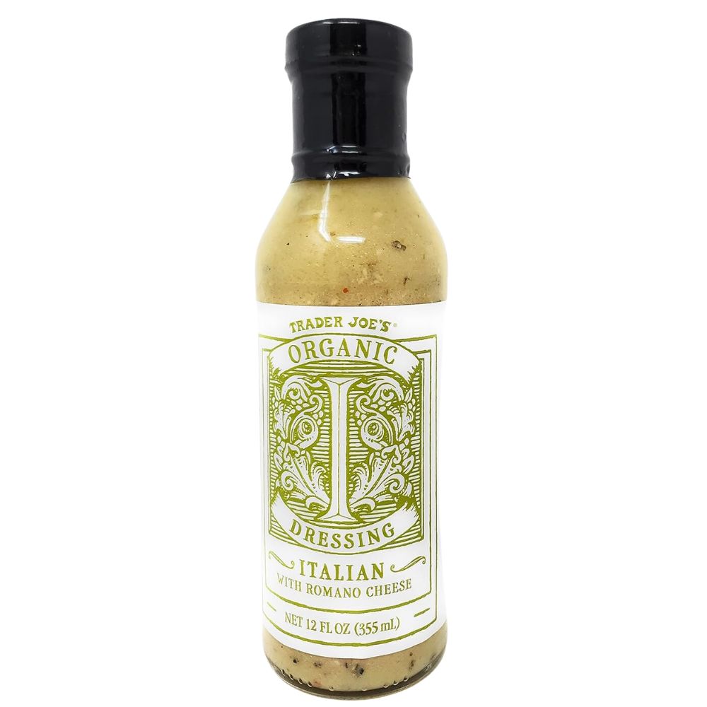 Trader Joeʹs Organic Dressing Italian With Romano Cheese 355ml