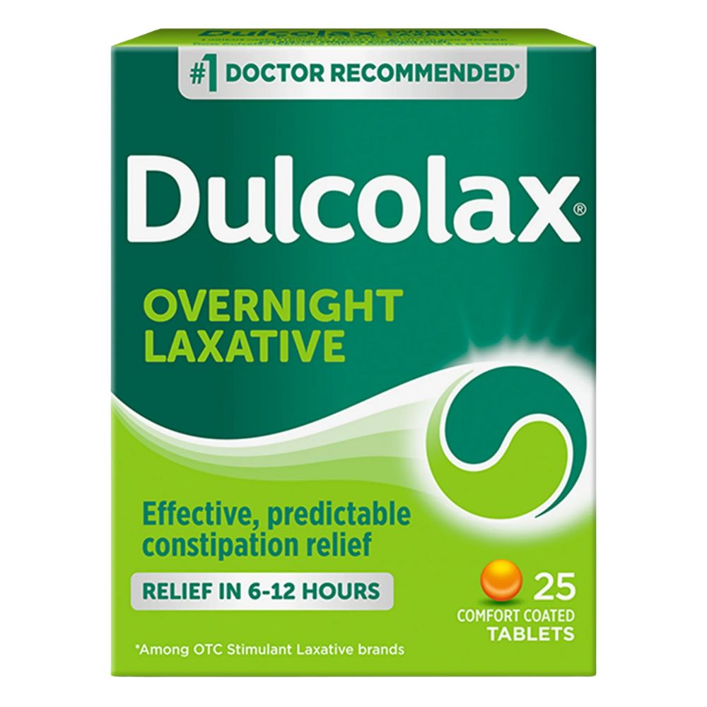 Dulcolax Overnight Laxative 25 Tablets