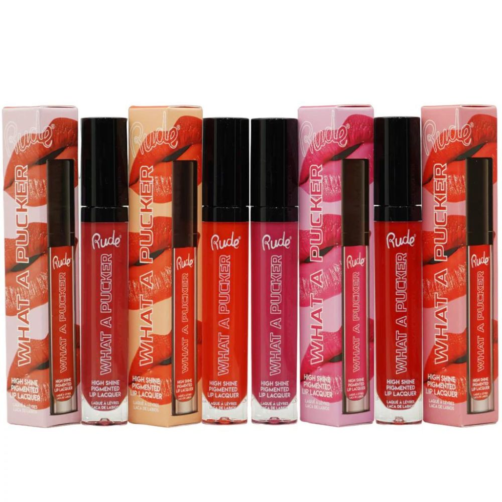 Rude Cosmetics Lapiz Labial What A Pucker 4 Colores