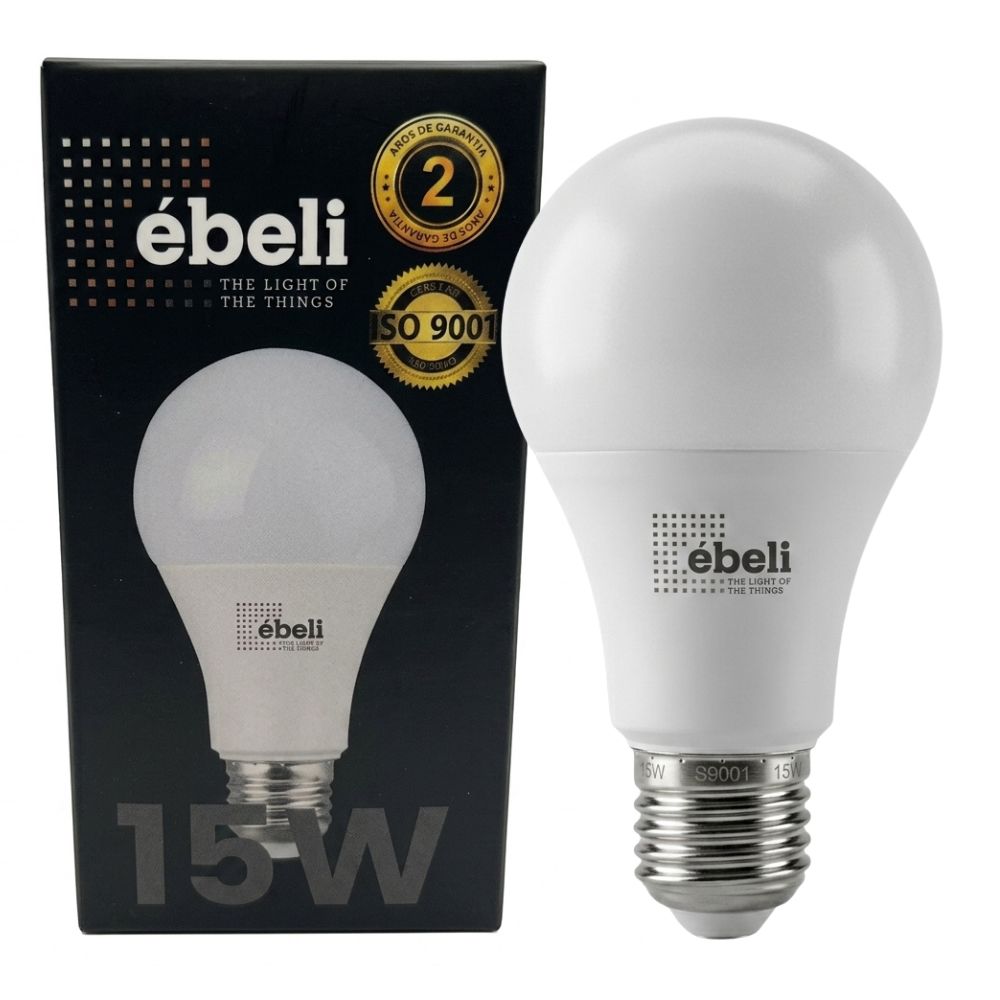 Bombillo Led Ébeli E27 Luz Blanca 15W 1Und