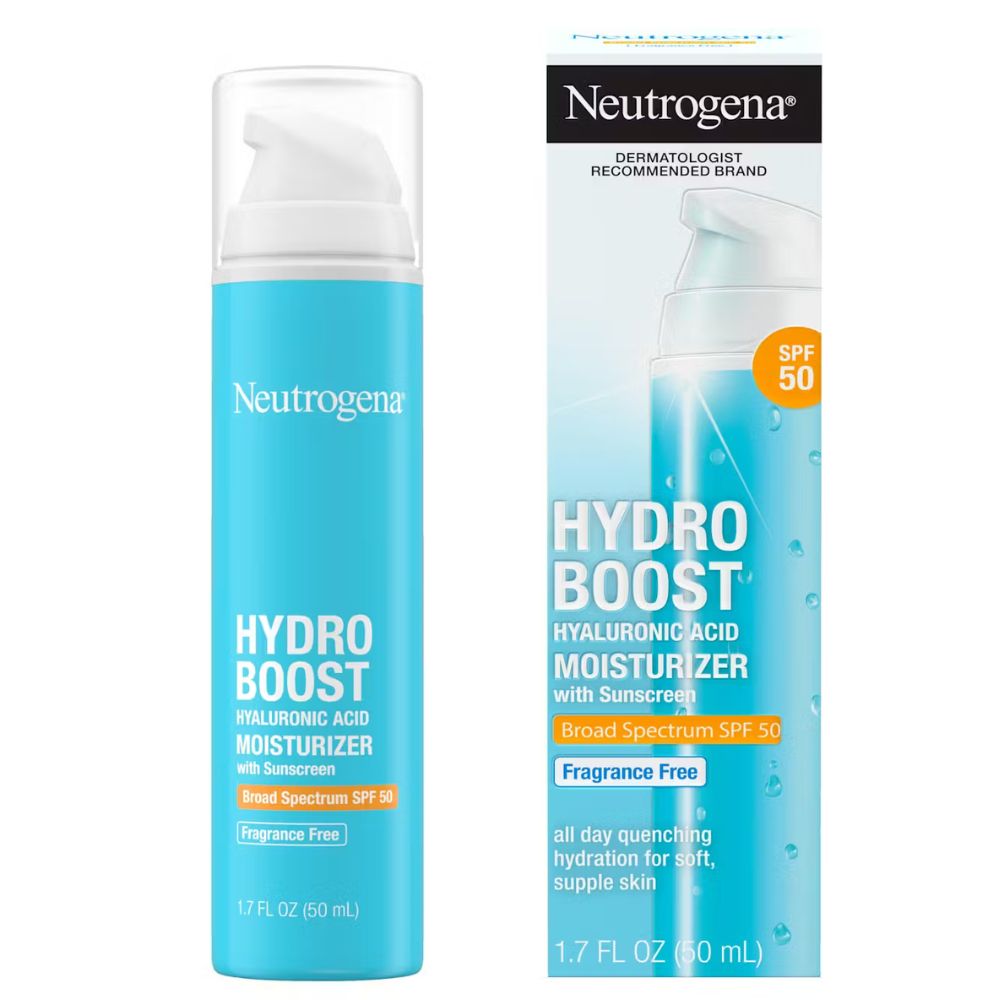 Neutrogena Hydro Boost Hyaluronic Acid Moisturizer Broad Spectrum SPF50 50ml