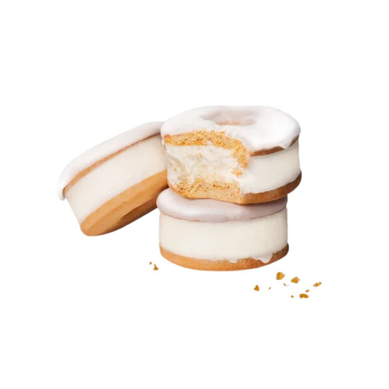 Helados Entenmanns Glazed Cookie Donut 4 Unidades Ice Cream Sandwiches