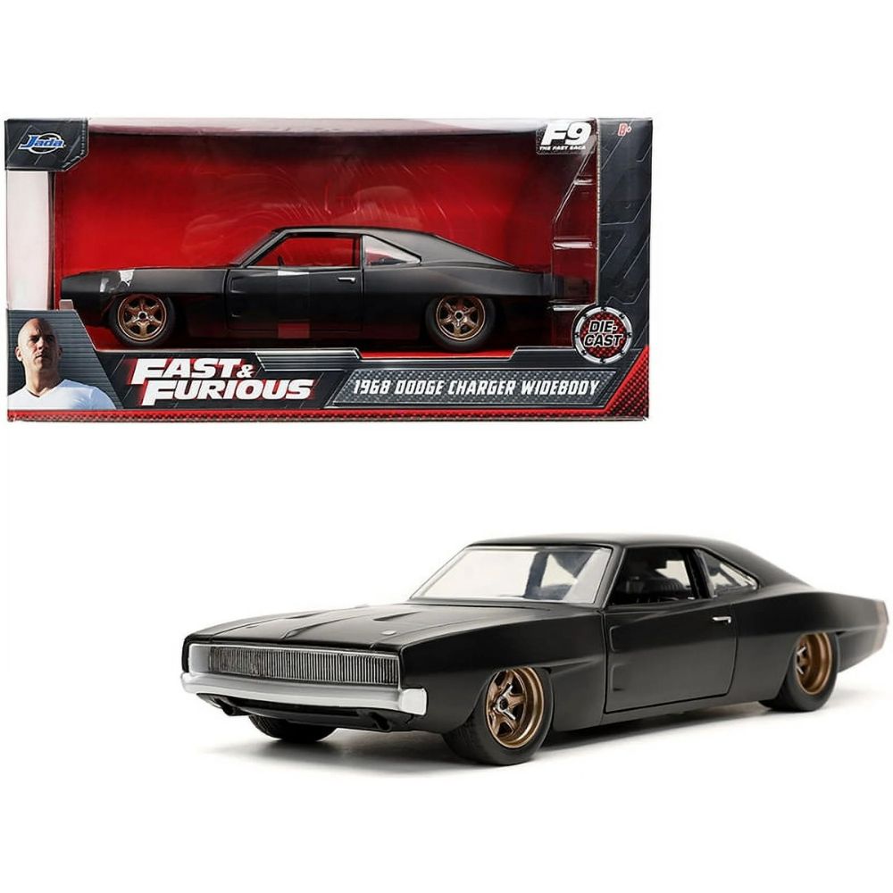 Fast Furious 1968 Dodge Charger Widebody Grande a Control Remoto 6+