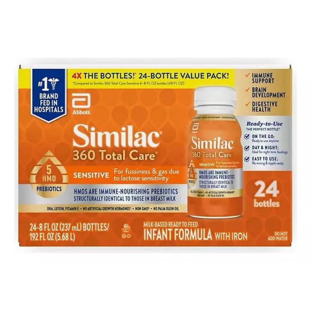 Similac 360 Total Care Sensitive 24 Bottles 237ml c/u