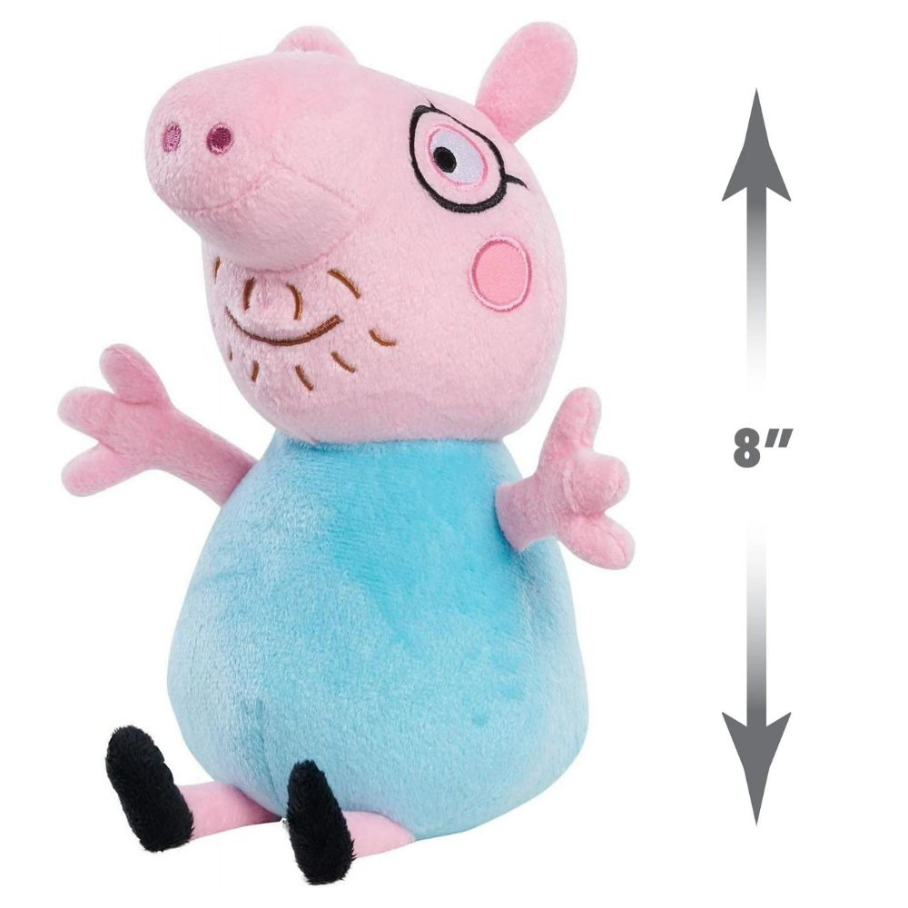 Peluche Peppa Pig Daddy 15cm 2+