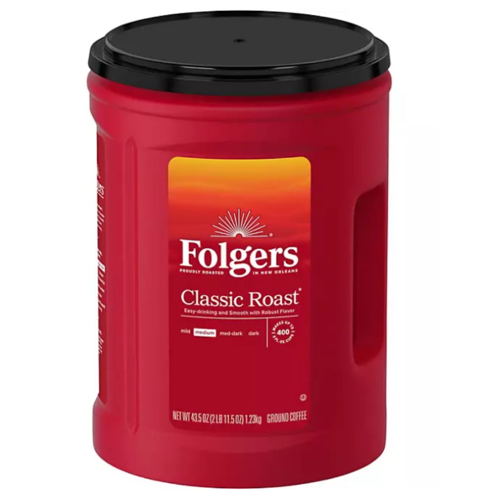 Folgers Cafe Molido Classic Roast Medium 1.23 kg