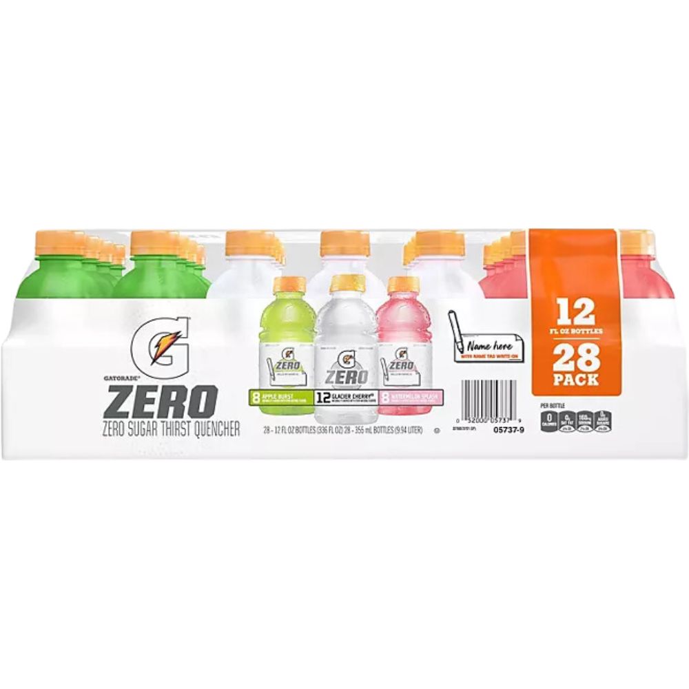 Gatorade Zero Sugar Thirst Quencher 28 Botellas de 355ml