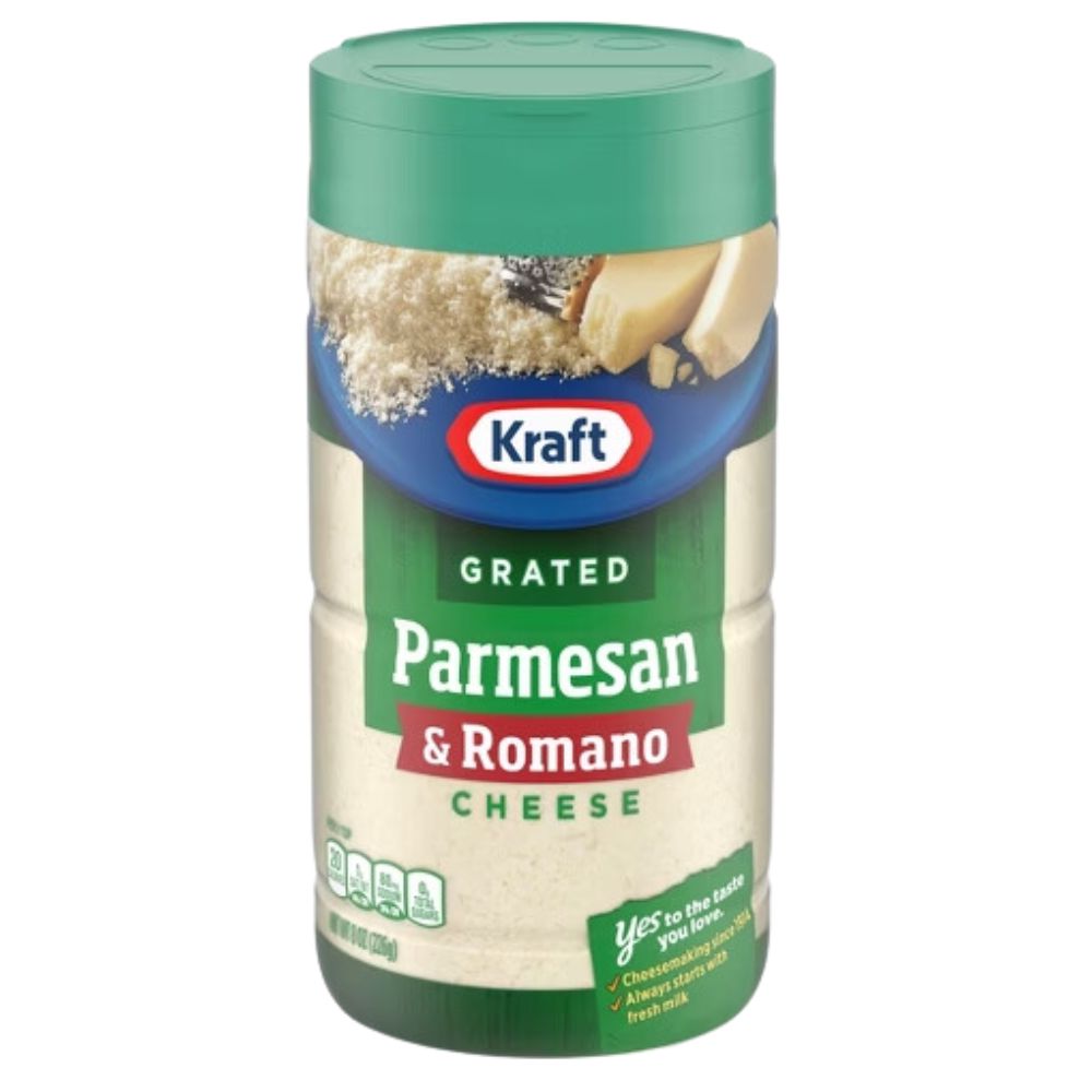 Kraft 100% Grated Parmesan & Romano Cheese 226gr