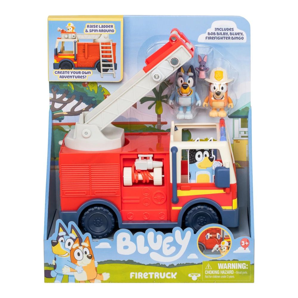 Bluey Firetruck 3+