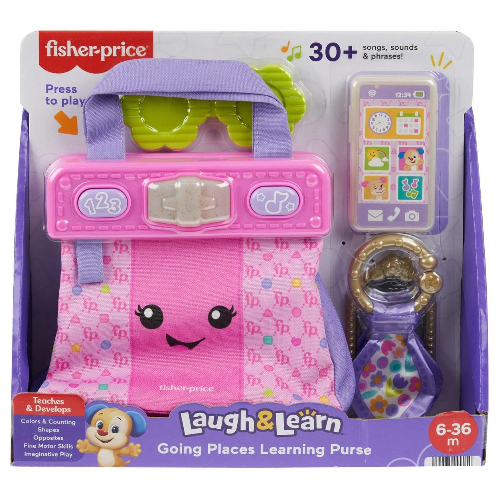 Fisher-Price Laugh & Learn Going Places Learning Purse 6-36m