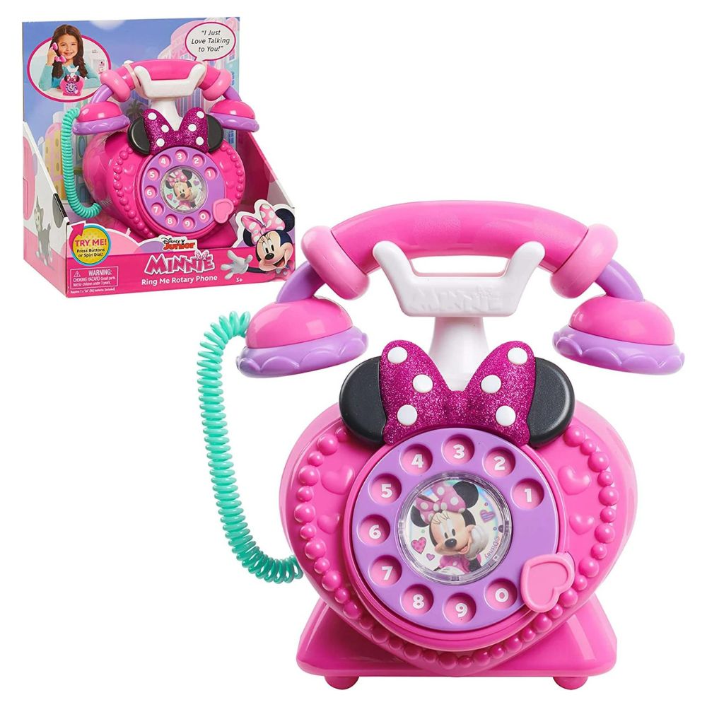 Disney Minnie Ring Me Rotary Phone 3+