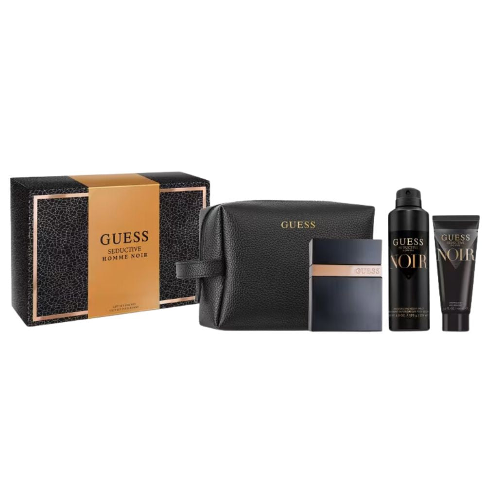 Guess Seductive Set For Men Eau De Toilette 100ml + Shower Gel 100ml + Deodorizing Body Spray 226ml