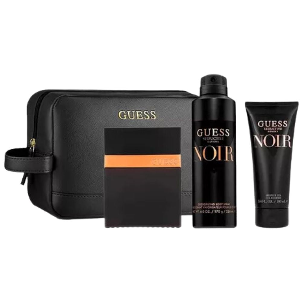 Guess Seductive Set For Men Eau De Toilette 100ml + Shower Gel 100ml + Deodorizing Body Spray 226ml