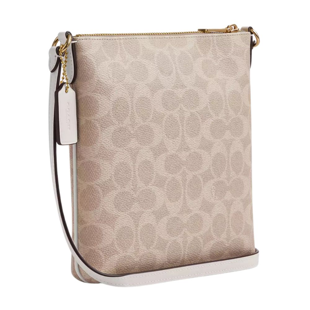 Coach Mini Rowan File Bag In Signature Canvas