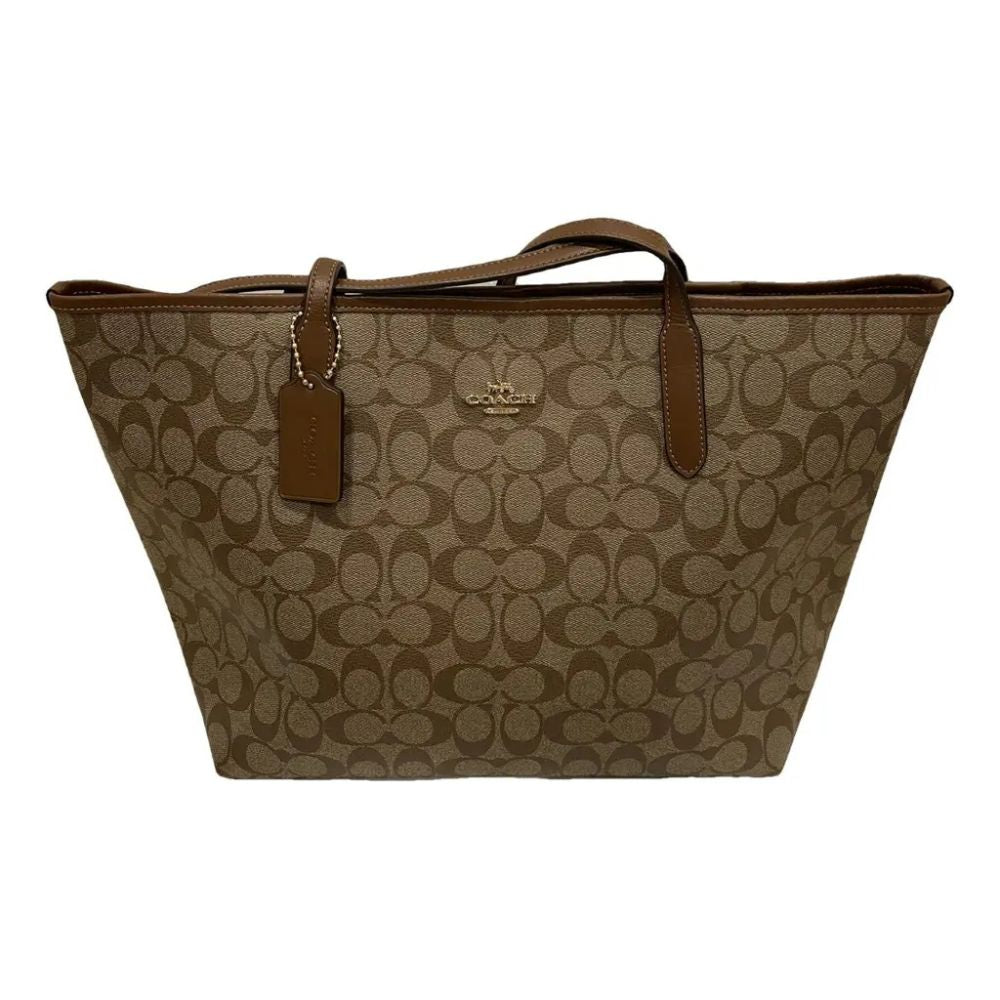 Coach City Tote Bag In Signature Canvas