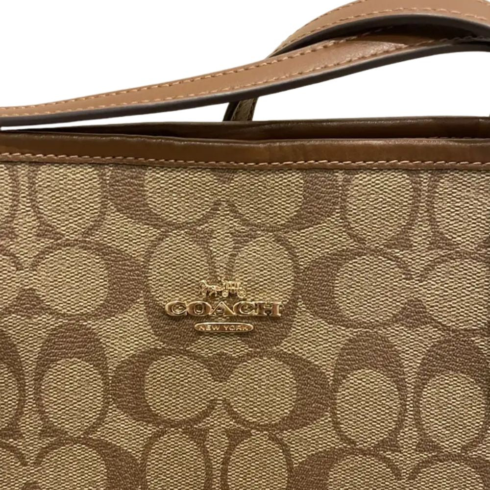 Coach City Tote Bag In Signature Canvas