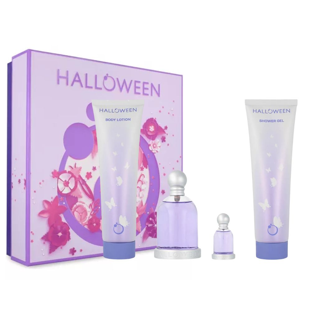 Halloween Set Eau De Toilette for Woman 100ml + 4.5 + Body Lotion 150ml + Shower Gel 150ml