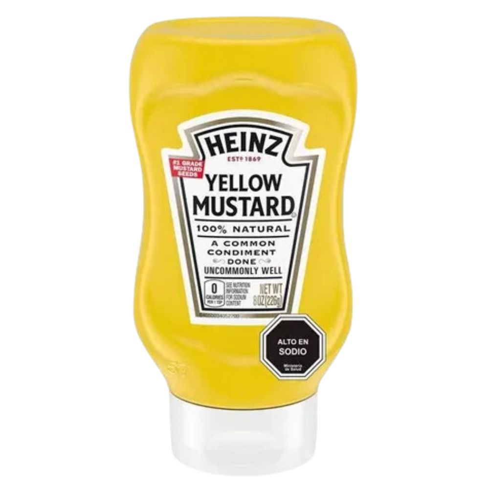 Heinz Mostaza Yellow Mustard 226gr