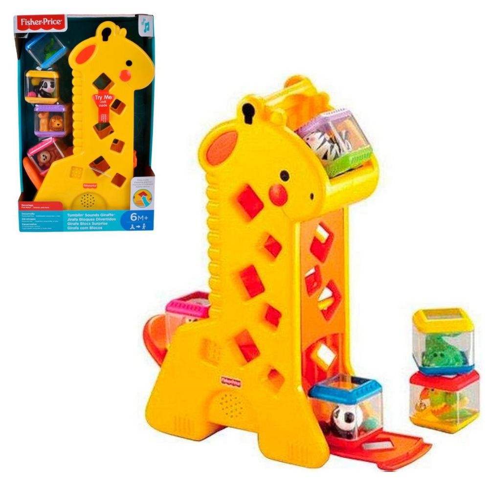 Fisher-Price Jirafa Bloques Divertidos 6m+