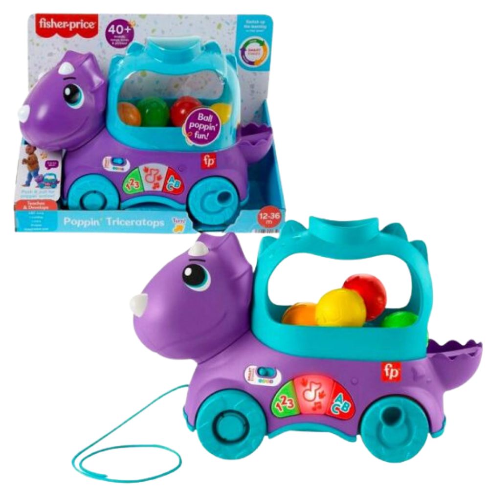 Fisher-Price Dino Pelotitas Divertidas 12-36m