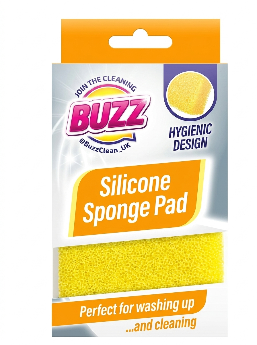 Buzz Esponja De Silicone Amarilla