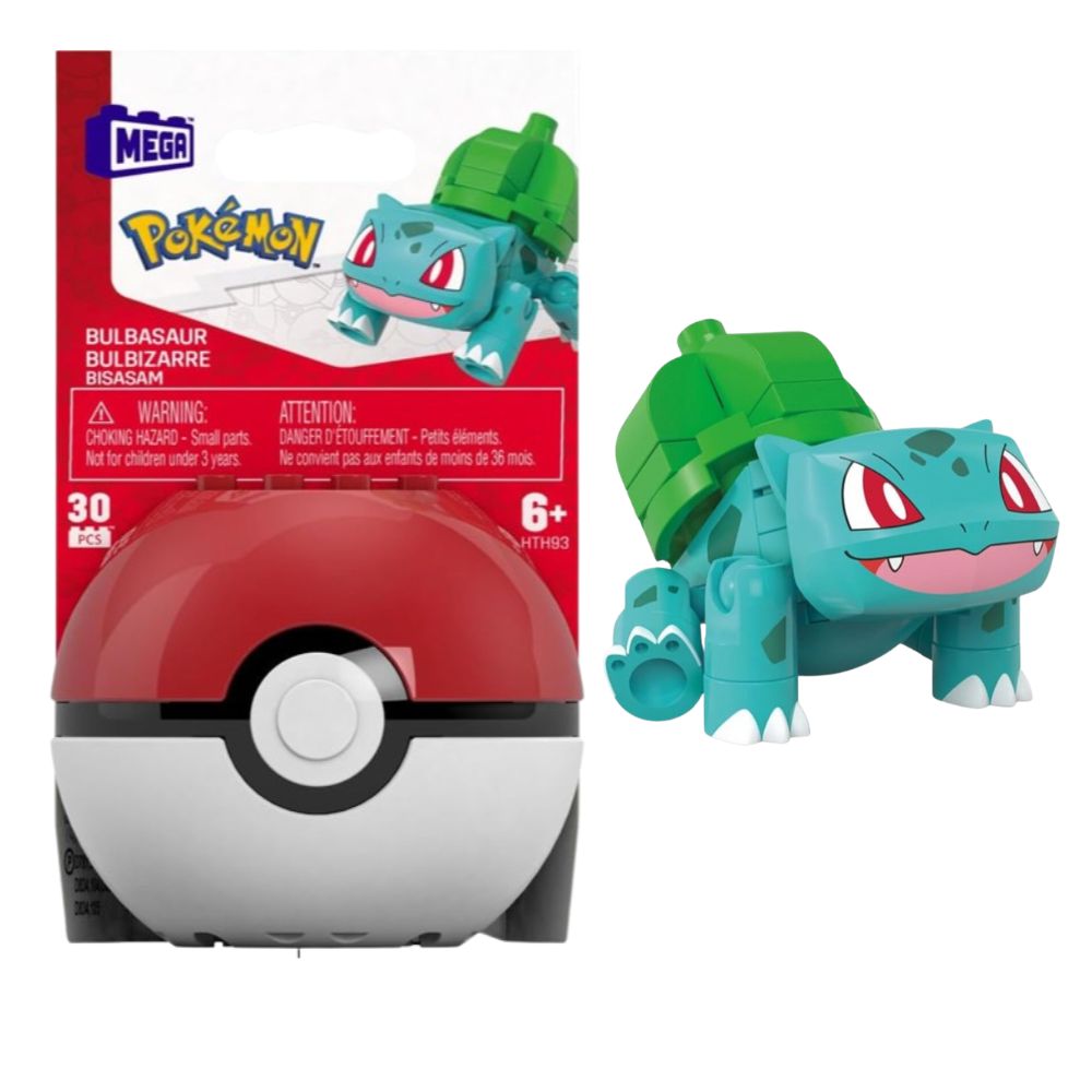 Pokemon Bulbasaur Bulbizarre Bisasam 30 Piezas 6+