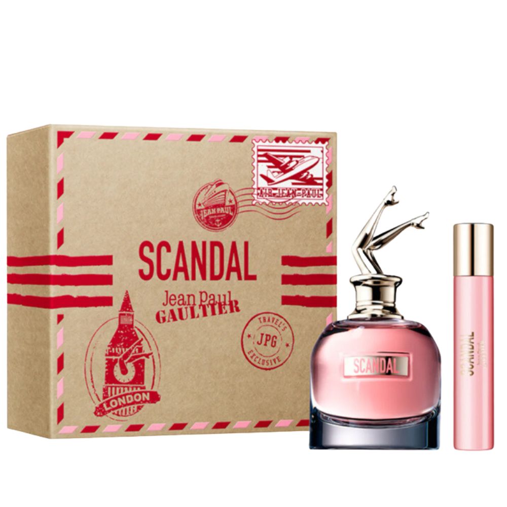 Jean Paul Gaultier Scandal Set Eau De Parfum for Woman 80 ml + Travel Size 20ml