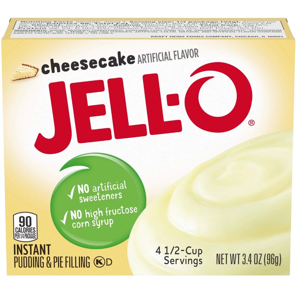 Pudding Jell-o Cheesecake 96gr