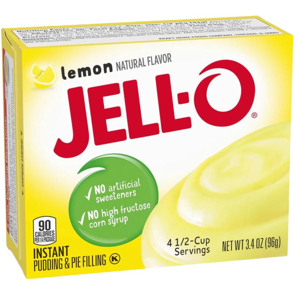 Pudding Jell-o Lemon 96gr