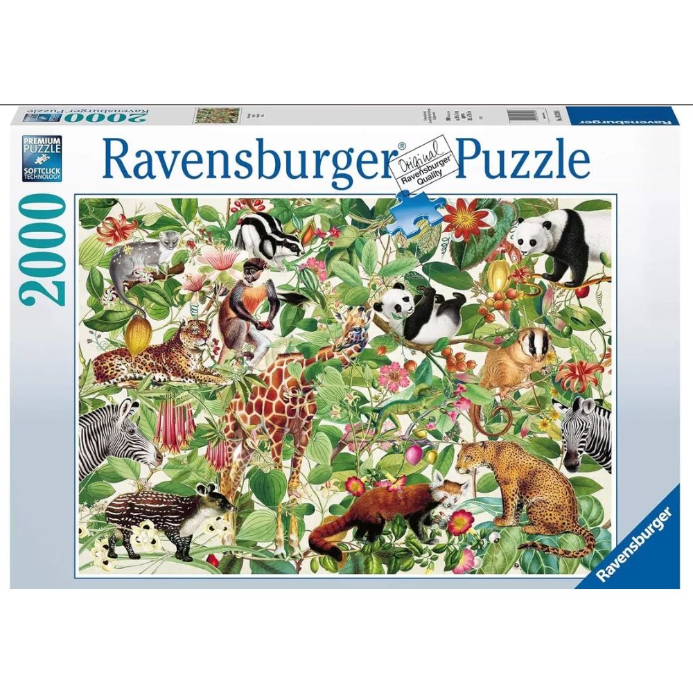 Ravensburger Rompecabezas Jungle 2000 Piezas