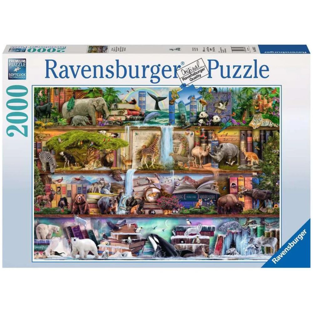 Ravensburger Rompecabezas Wild Animal Kingdom 2000 Piezas