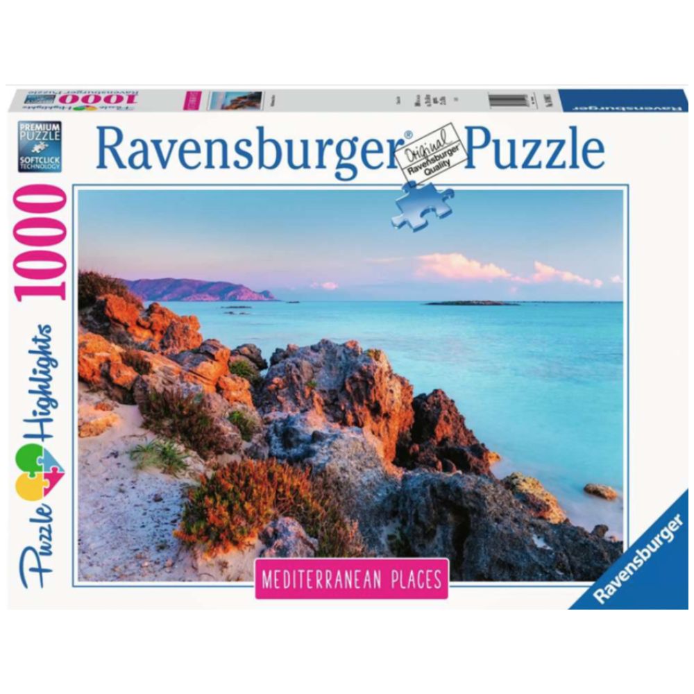 Ravensburger Rompecabezas Mediterranean Greece 1000 Pzas