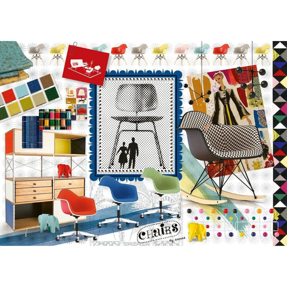 Ravensburger Rompecabezas Eames Desing Spectrum 1000 Pzas