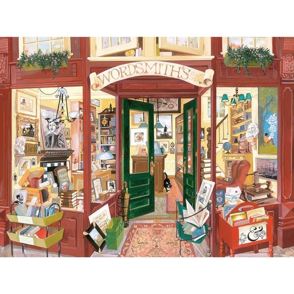 Ravensburger Rompecabezas Wordsmith's Bookshop 1500 Piezas