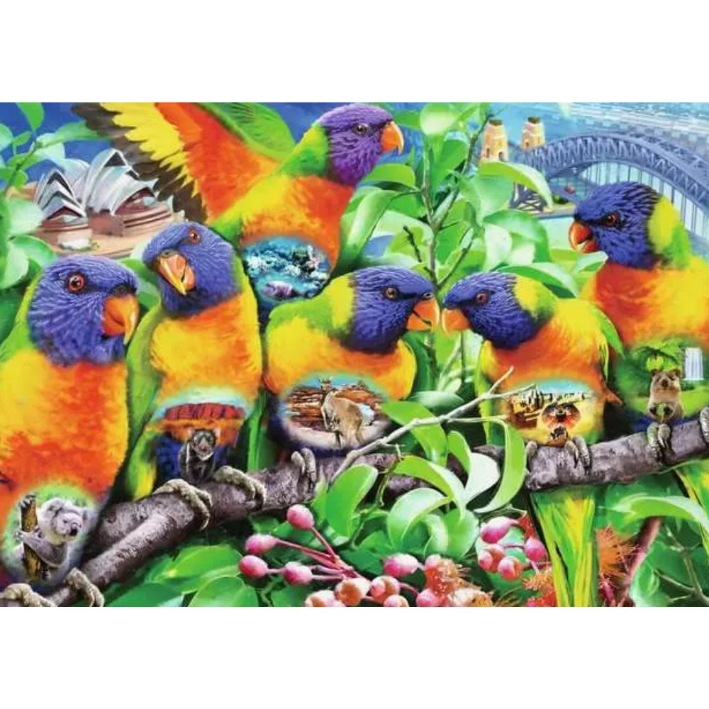 Ravensburger Rompecabezas Land Of The Lorikeet 1000 Pzas