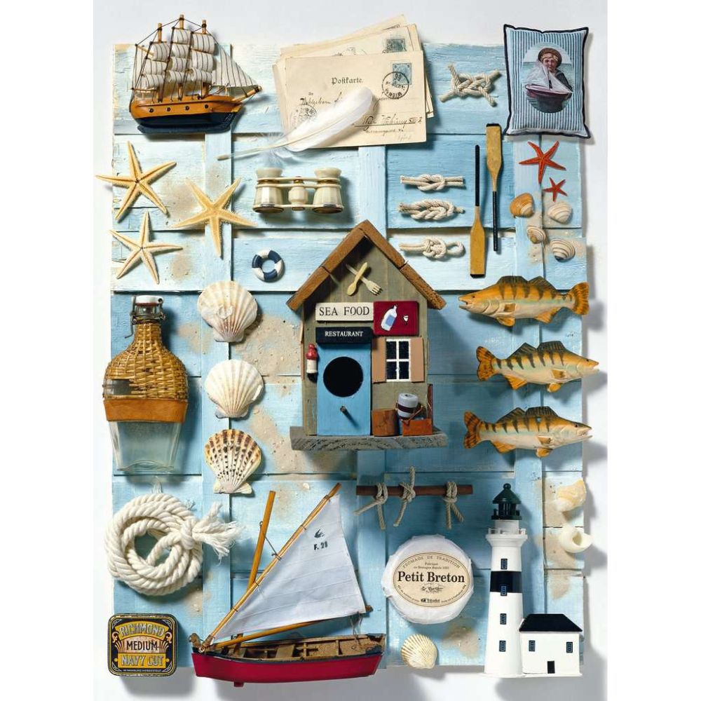 Ravensburger Rompecabezas Maritime Flair 500 Pzas