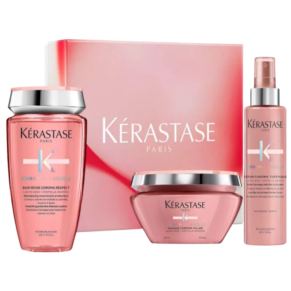 Kerastase Kit Chorma Absolu para Cuidado del Color 3 Und