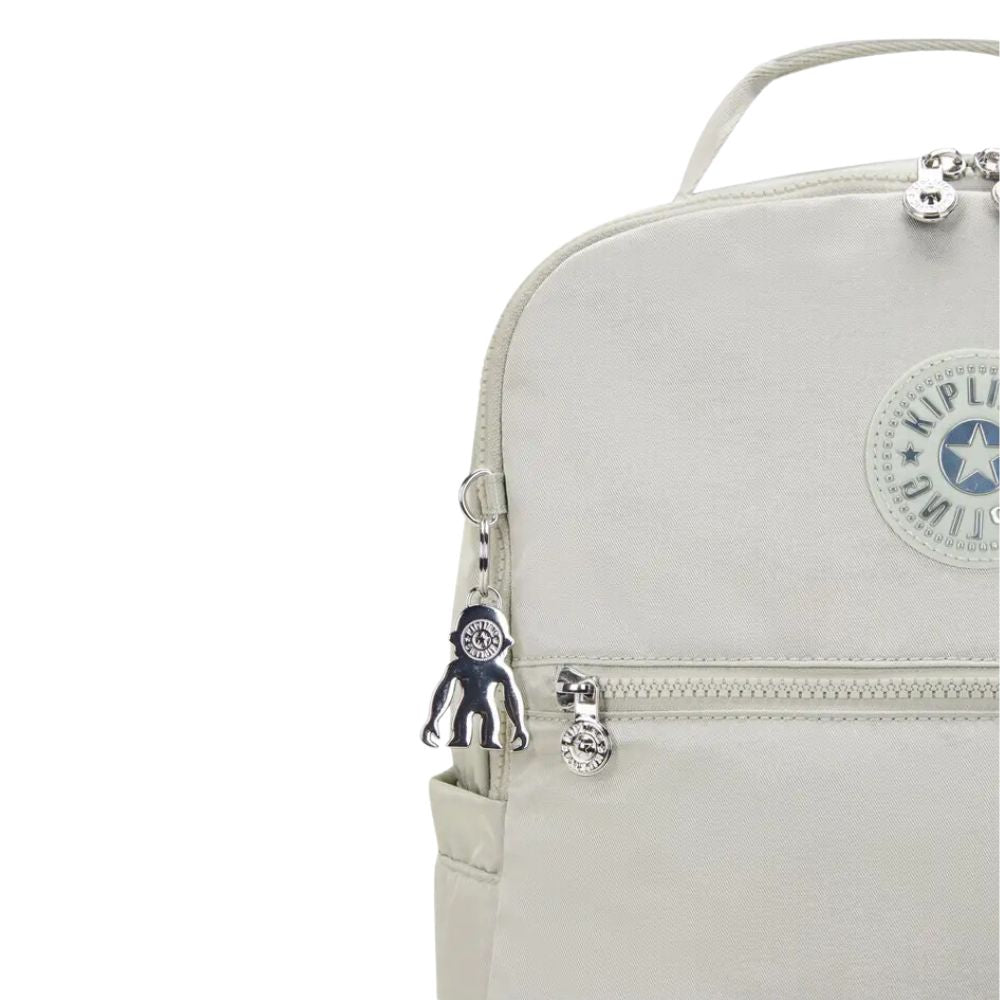 Kipling Bulto Dynamic Silver Shelden Backpack