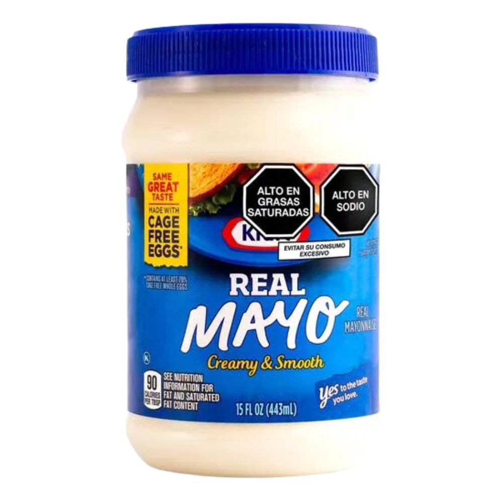 Mayonesa Kraft Real Mayo Creamy Smooth 443ml