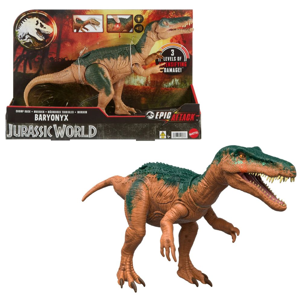 Jurassic World Baryonyx Epic Attack 4+