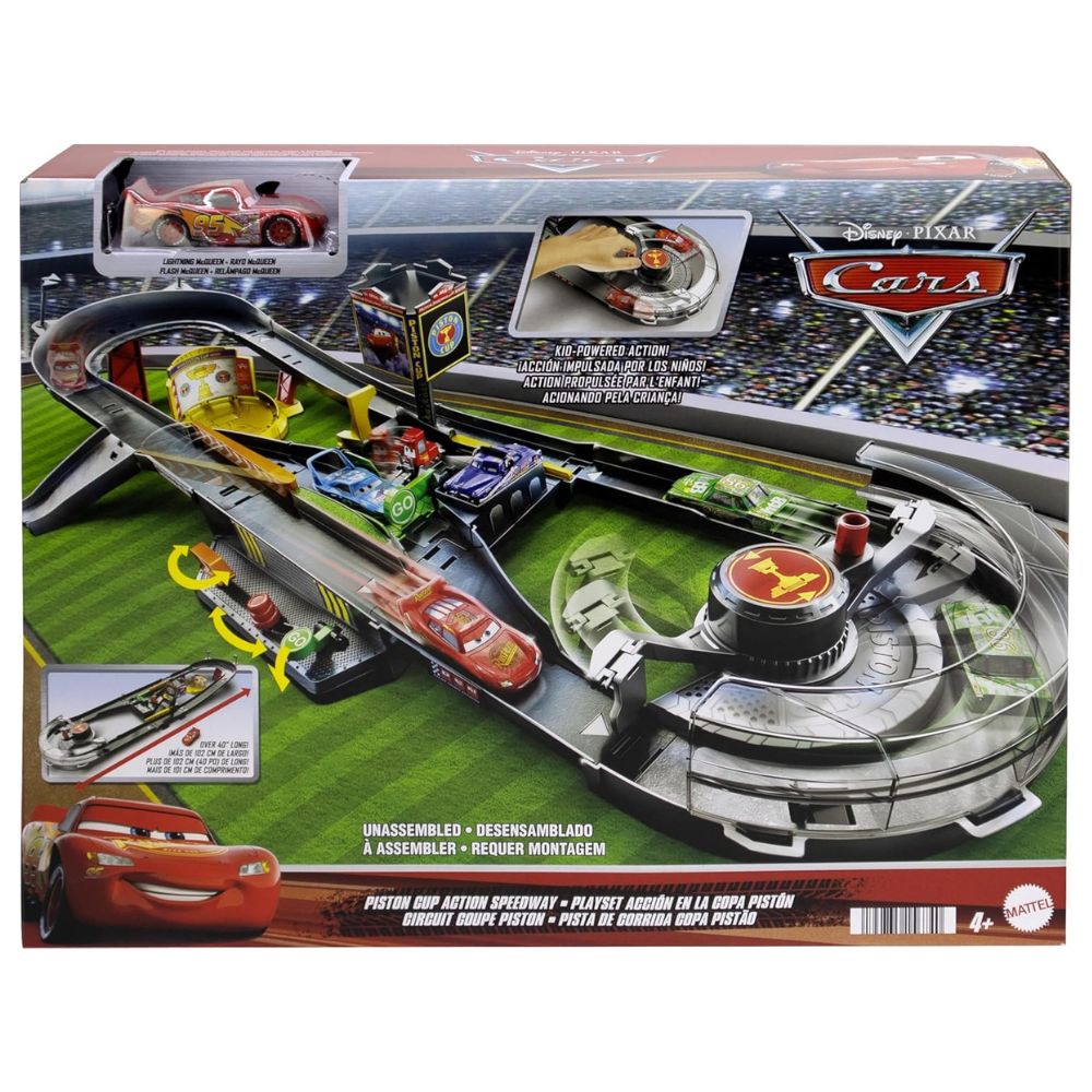 Cars Piston Cup Action Speedway 4+