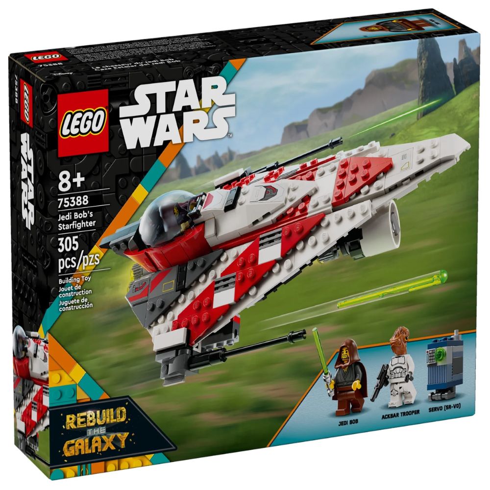 Lego Star Wars Jedi Bob's Starfighter 305 Piezas